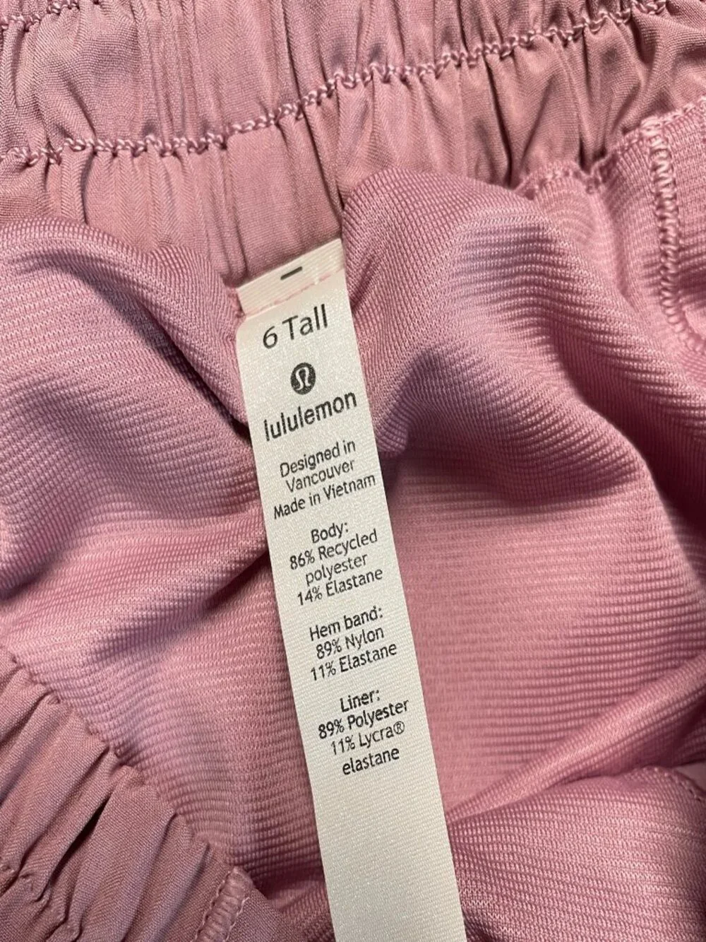 LULULEMON Women's Hotty Hot Short II Long 4